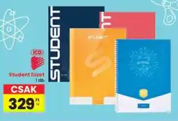 Interspar Student füzet ajánlat
