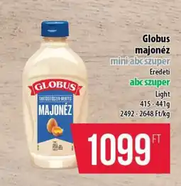 Coop Globus Majonéz ajánlat
