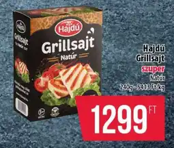 Coop Hajdú Grillsajt Natúr ajánlat