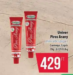 Coop Univer Piros Arany mini abcszuper ajánlat