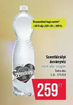Coop SZENTKIRÁLYI Ásványvíz ajánlat