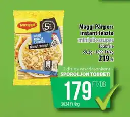 Coop MAGGI Párperc Instant Tészta ajánlat