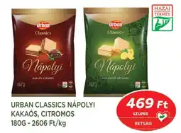 Coop URBAN CLASSICS NÁPOLYI KAKAÓS, CITROMOS ajánlat