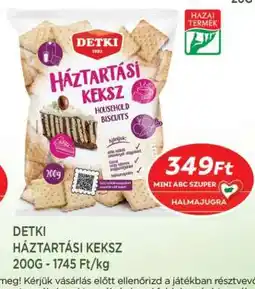 Coop Detki Háztartási keksz ajánlat
