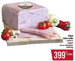 Coop Pápai Extra Sonka ajánlat
