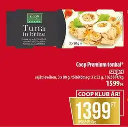 Coop Coop Premium tonhal ajánlat