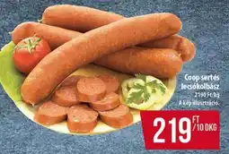 Coop Coop sertés lecsókolbász ajánlat