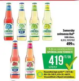 Coop Somersby szénsavas ital ajánlat