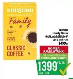 Coop Eduscho Family Classic őrölt, pörkölt kávé ajánlat