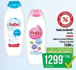 Coop BABA Tusfürdő ajánlat