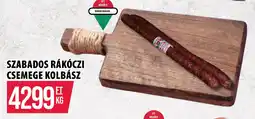 Coop Szabados Rákóczi csemege kolbász ajánlat