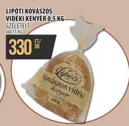 Lipóti Kovászos vidéki kenyér