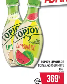 Coop Topjoy Limonádé bodza, görögdinnye ajánlat