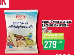 Coop Coop Jó nekem saláta és zöldségkeverék ajánlat