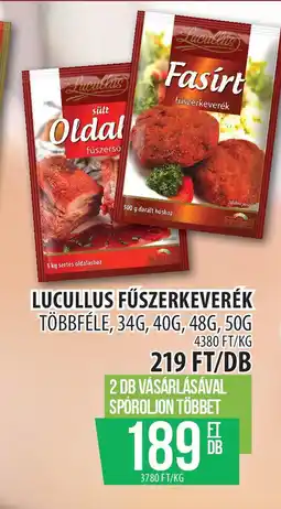 Coop Lucullus Fűszerkeverék ajánlat