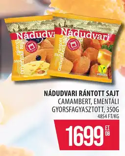 Coop Nádudvari Rántott sajt ajánlat
