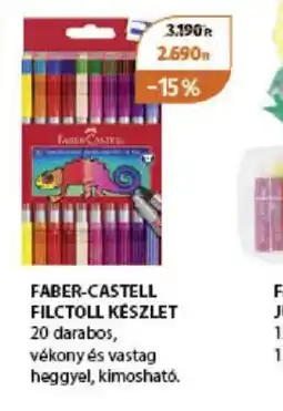 Müller Faber-Castell Filctoll Készlet ajánlat