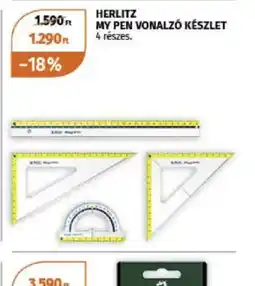 Müller Herlitz My Pen Vonalz Készlet ajánlat