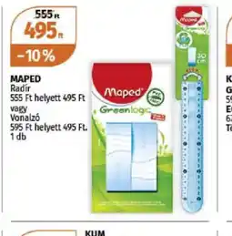 Müller Maped Radír vagy Vonalz ajánlat