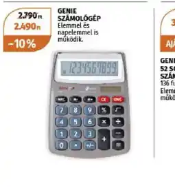 Müller Genie Számolgép ajánlat