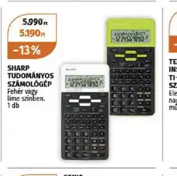 Müller Sharp Tudományos Számolgép ajánlat