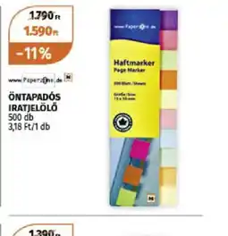 Müller Öntapads iratjelölő ajánlat