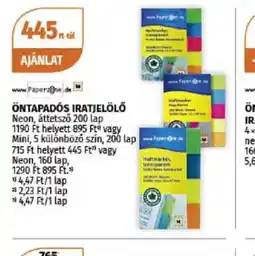 Müller Öntapads iratjelölő ajánlat