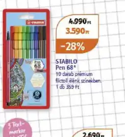 Müller Stabilo Pen 68 ajánlat