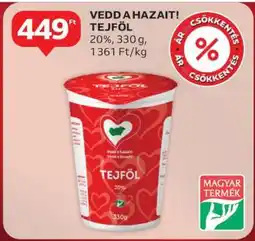 Auchan VEDD A HAZAIT! TEJFÖL ajánlat