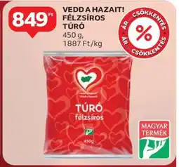 Auchan Vedd a Hazait! Félzsíros Túró ajánlat