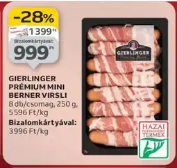 Auchan Gierlinger Prémium Mini Berner Virsli ajánlat