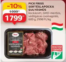 Auchan Pick Friss Sertéslapocka Gulyáshús ajánlat