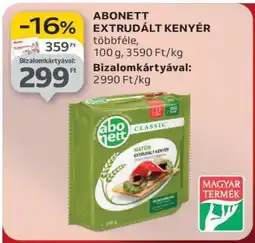 Auchan ABONETT Extrudált kenyér ajánlat