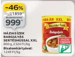Auchan HÁZIAS ÍZEK BABGULYÁS SERTÉSHÚSSAL XXL ajánlat