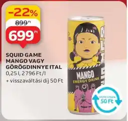 Auchan Squid Game Mango vagy Görögdinnye Ital ajánlat