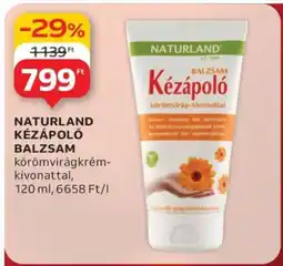 Auchan NATURLAND KÉZÁPOLÓ BALZSAM ajánlat