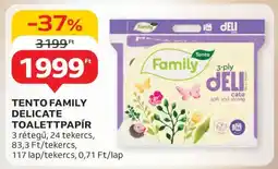 Auchan Tento Family Delicate toalettpapír ajánlat
