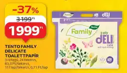 Auchan Tento Family Delicate toalettpapír ajánlat