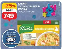 Auchan Knorr Tyúkhúsleveskocka ajánlat