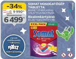 Auchan Somat Mosogatógép Tabletta ajánlat
