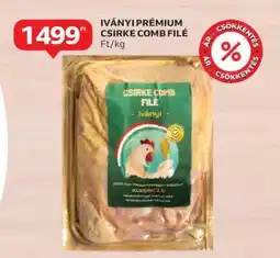 Auchan Iványi Prémium Csirke Comb Filé ajánlat