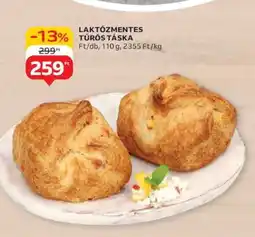 Auchan Laktózmentes túrós táska ajánlat