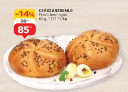 Auchan CSÁSZÁRZSEMLE ajánlat