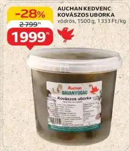 Auchan Auchan Kedvenc Kovászos Uborka ajánlat