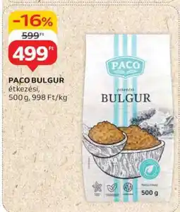 Auchan PACO BULGUR ajánlat