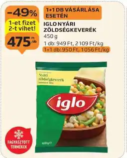 Auchan IGLO NYÁRI ZÖLDSÉGKEVERÉK ajánlat