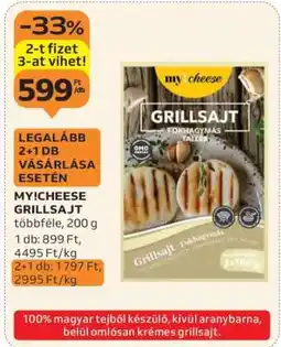 Auchan MY! CHEESE GRILLSAJT ajánlat
