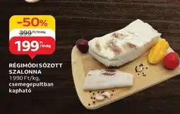 Auchan Régimódi sózott szalonna ajánlat