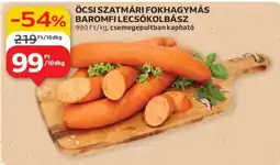 Auchan Öcsi Szatmári Fokhagymás Baromfi Lecsókolbász ajánlat