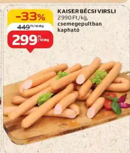 Auchan KAISER BÉCSI VIRSLI ajánlat